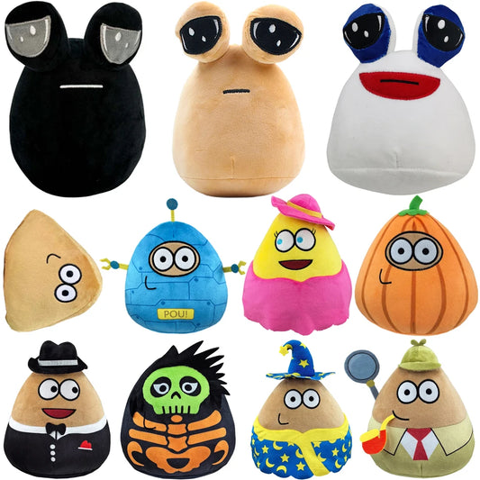 20Cm Anime Game The Maw My Pet Alien Pou Kawaii Cartoon Plush Toys Children Birthday Xmas Gifts