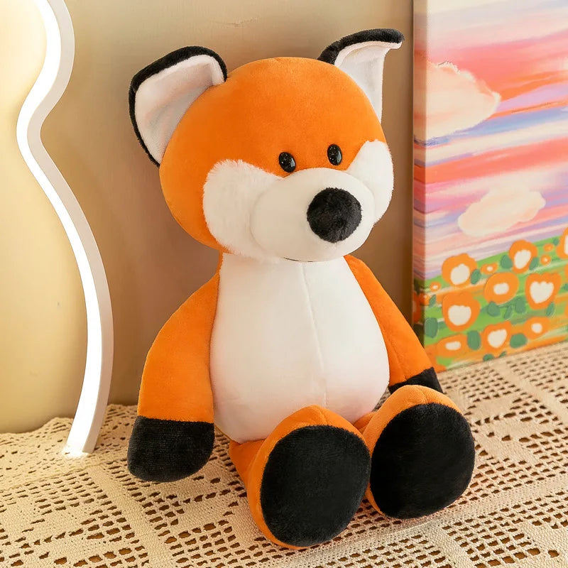 Super Cute Stuffed Toy Sleeping Mate Lion Elephant Tiger Dog Fox Monkey Giraffe Rabbit Panda Plush Animals Toys Kid Gift